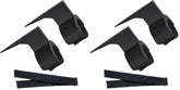 Royalty Headwear The Braid Aid Adjustable Finger Tool - Stitch Braiding Tool, Lightweight Hair Separating Comb - Great for Any Hair Type - Pack of 4