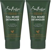 SheaMoisture Beard Conditioner,Full Beard Detangler for Full Beards,Maracuja Oil and Shea Butter,Paraben Free,4 oz,(Pack of 2)