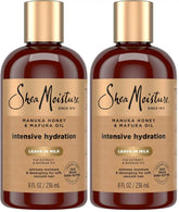 SheaMoisture Hydration Hair Milk Manuka Honey and Mafura Oil for Dry Hair to Hydrate and Style-Hair 8 oz,(Pack of 2)