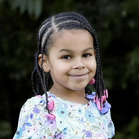 Confidence by GaBBY Goodwin - Little Lady GaBBY Bows - Non-Slip Barrettes – Patented Double Sided Snap – 30 Pack – 3 Ladybug Colors