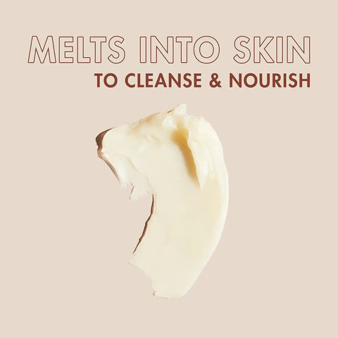 SheaMoisture Even and Radiant Face Cleanser For Uneven Skin Tone and Dark Spots 3-in-1 Cleansing Balm With Raw Honey 3.2 oz
