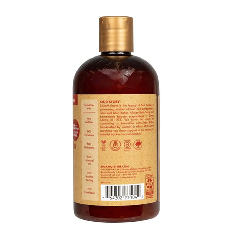 Shea Moisture Intensive Hydration Shampoo Manuka Honey and Mafura Oil for Dry, Damaged Hair Sulfate-Free 13 oz (Pack of 4)