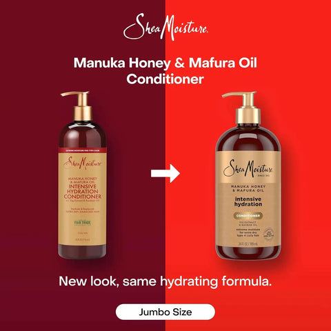 Shea Moisture Intensive Hydration Conditioner for Dry, Damaged Hair Manuka Honey and Mafura Oil deep moisturizing conditioner 24oz