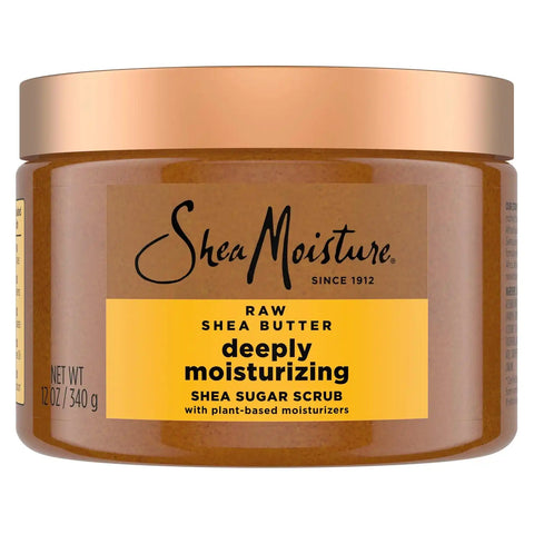 SheaMoisture Shea Sugar Body Scrub Raw Shea Butter 12 FO