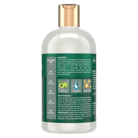 Shea Moisture Bond Repair Shampoo with Amla Oil 13oz