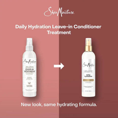 Shea Moisture 100% Virgin Coconut Oil Leave-in Treatment, 8 Ounce