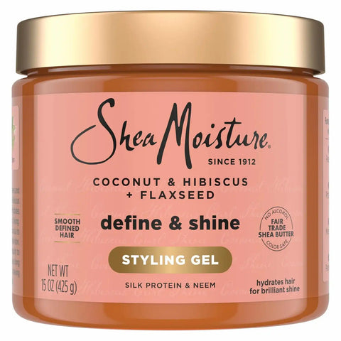 Shea Moisture Coconut & Hibiscus Define & Shine Styling Gel 15oz