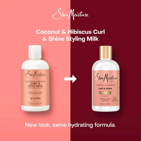 Shea Moisture Coconut & Hibiscus Curl & Style Milk 8oz