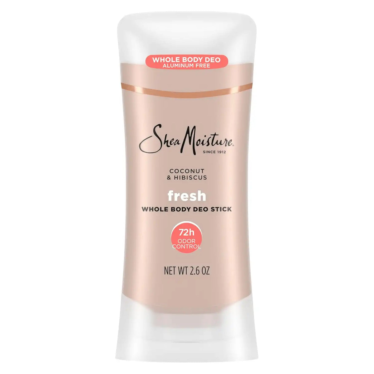 SheaMoisture Whole Body Deodorant Stick 72h Odor Control Fresh Aluminum Free 2.6 oz