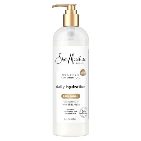 Shea Moisture Daily Hydration Body Lotion with Virgin Coconut Oil 16oz