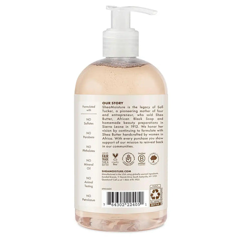 SheaMoisture Baby Wash and Shampoo 100% Virgin Coconut Oil for Baby Skin Cruelty Free Skin Care 13 oz (Pack of 2)
