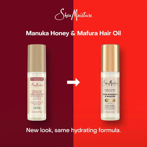 Shea Moisture Ultra Nourishing Hair Oil Manuka Honey & Marfura Oil 3.3oz