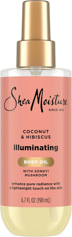 Shea Moisture Coconut & Hibiscus Illuminating Body Oil 6.7oz
