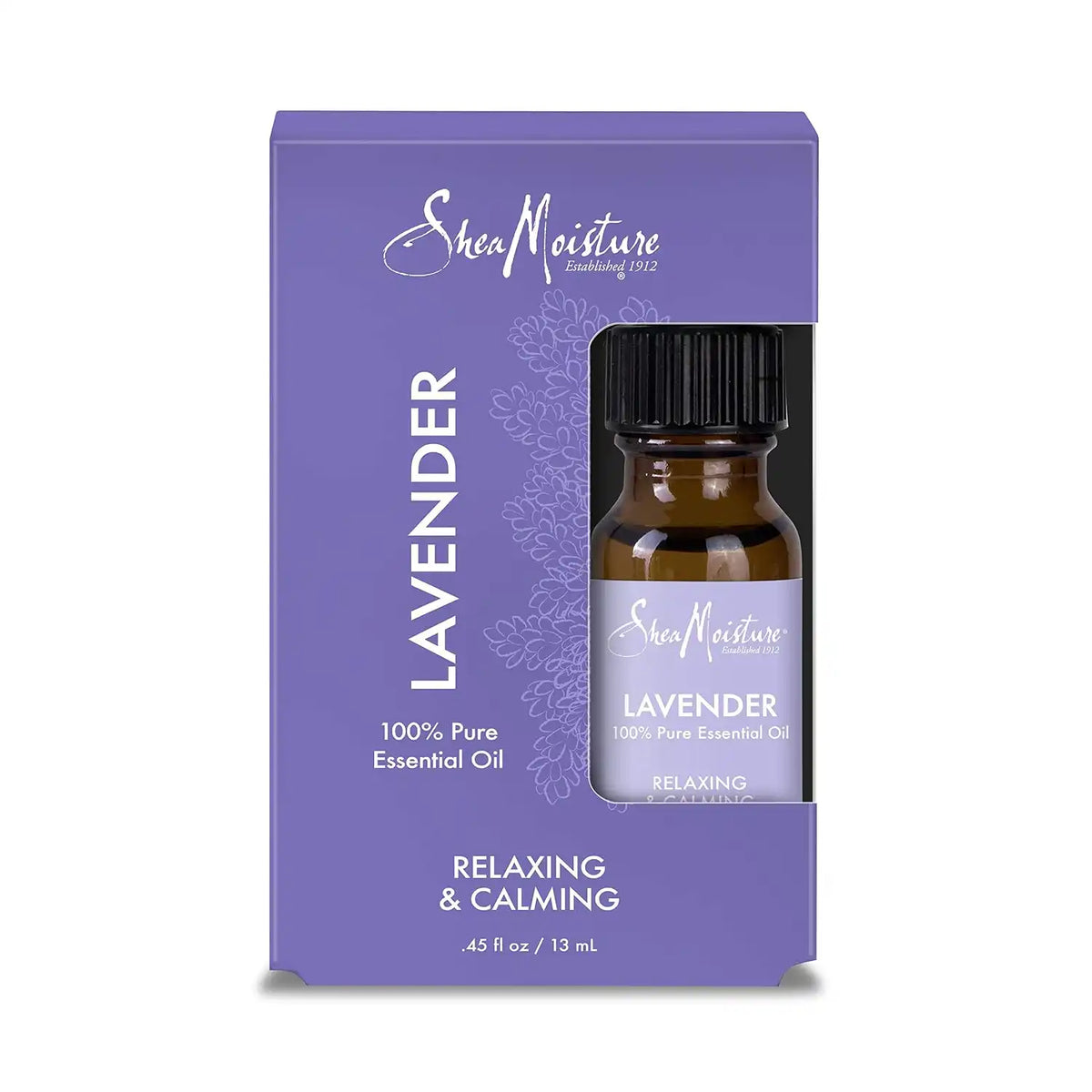 SheaMoisture Body Oil for Dry Skin Made with 100% Pure Essential Oil Lavender Skin Oil 0.45oz