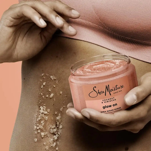 SheaMoisture Shea Sugar Body Scrub Coconut Hibiscus 12 oz