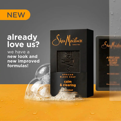 SheaMoisture Bar soap AfricanSoap Soothe & Clarify Skin Soothing and Clarifying bar-soap with 24h shea moisture nutrients for Healthy, Glowing Skin 8 oz (Pack of 8)