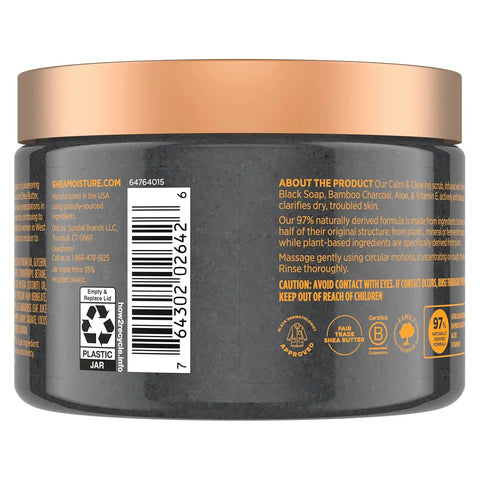 SheaMoisture African Black Soap Sugar Body Scrub 12oz