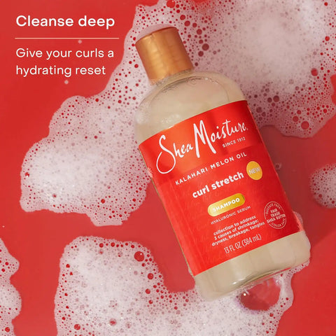 Shea Moisture Curl Stretch Shampoo Kalahari Melon Oil 13oz