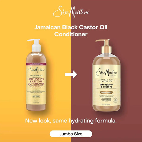 Shea Moisture Jamaican Black Castor Oil Conditioner for Curly Hair 24oz