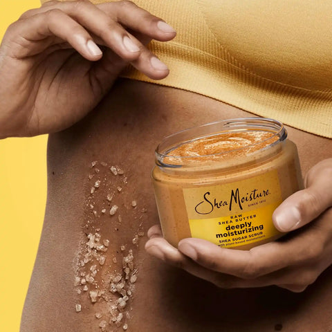 SheaMoisture Shea Sugar Body Scrub Raw Shea Butter 12 FO