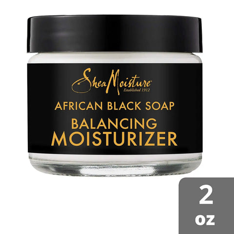 Shea Moisture Balancing Moisturizer African Black Soap 2 oz