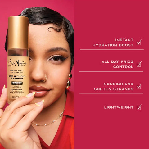 Shea Moisture Ultra Nourishing Hair Oil Manuka Honey & Marfura Oil 3.3oz