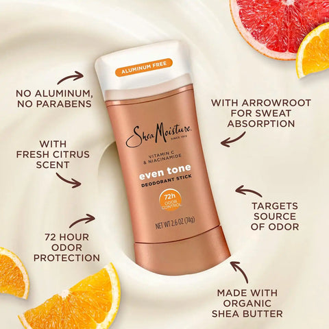 SheaMoisture Deodorant Stick Fresh 2.6 oz