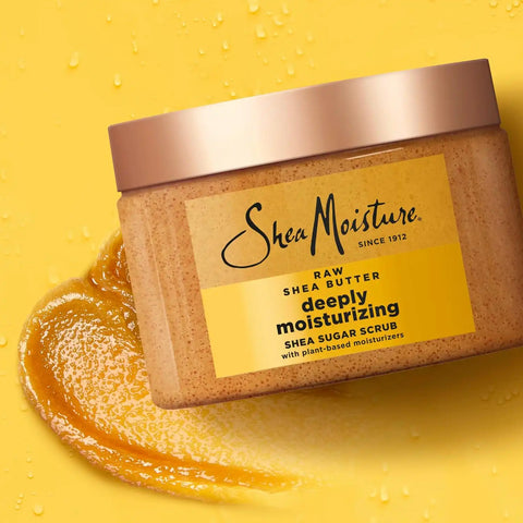 SheaMoisture Shea Sugar Body Scrub Raw Shea Butter 12 FO