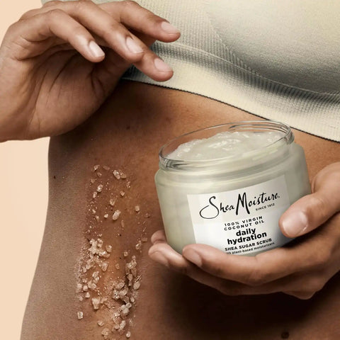 SheaMoisture Shea Sugar Body Scrub Virgin Coconut Oil 12 FO