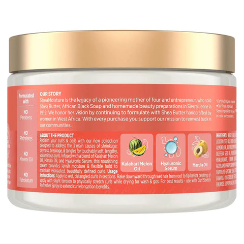 Shea Moisture Curl Stretch Volume Cream for Type 4 Hair 11oz