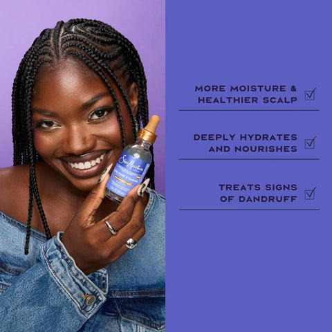 Shea Moisture Dandruff Treatment Scalp Serum Hydrates & Reduces Flakes2oz