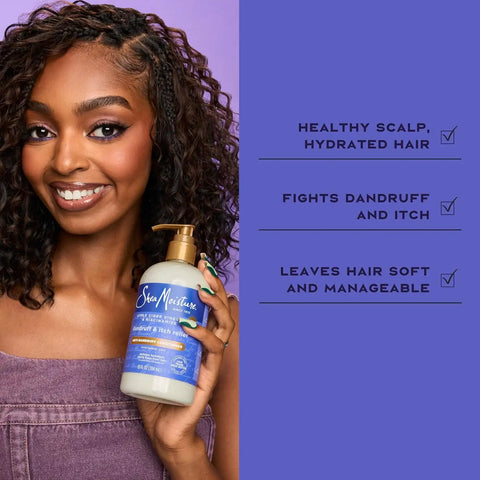 SheaMoisture Anti-Dandruff Conditioner Apple Cider Vinegar Niacinamide 13oz