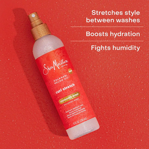 Shea Moisture Curl Stretch Refresher Spray Kalahari Melon Oil, 8 Ounce (Pack of 12)