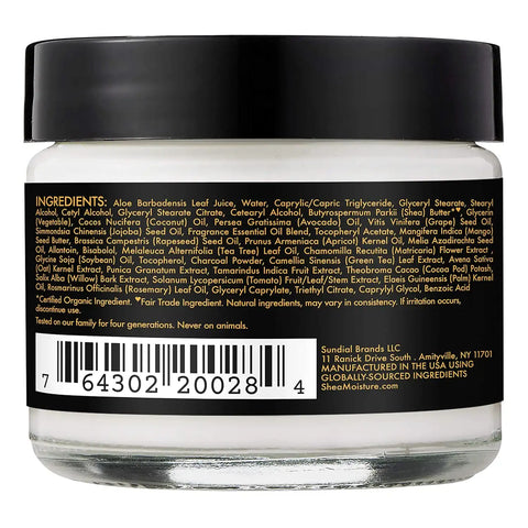 SheaMoisture Balancing Moisturizer for Dry Skin African Black Soap with Shea Butter 2 oz (Pack of 4)