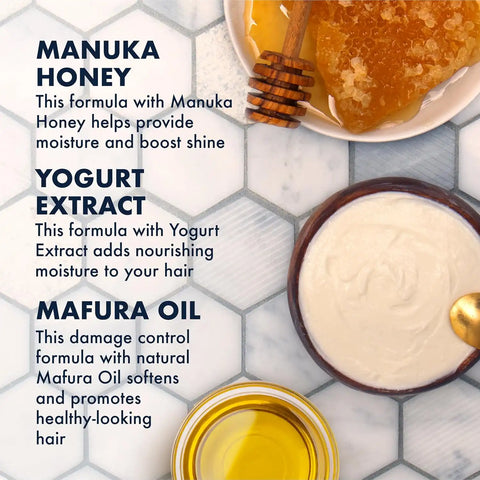 SheaMoisture Hydrate & Repair Conditioner for Damaged Hair Manuka Honey & Yogurt Shea Butter 13 oz (Pack of 2)