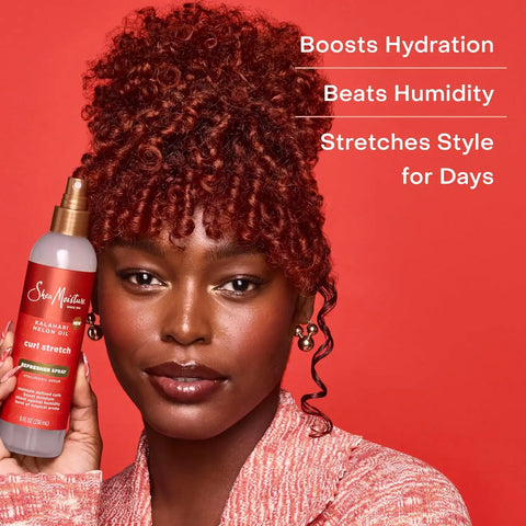 Shea Moisture Curl Stretch Refresher Spray Kalahari Melon Oil 8oz